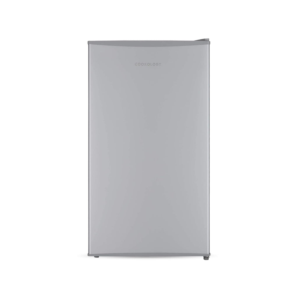 Cookology UCIF93BK Freestanding under counter Fridge in Silver - 93 Litre Capacity
