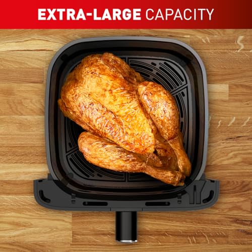 Tefal Easy Fry Mega Air Fryer, 7.5L Capacity (Serves Up to 8), 8 Preset Cooking Programs
