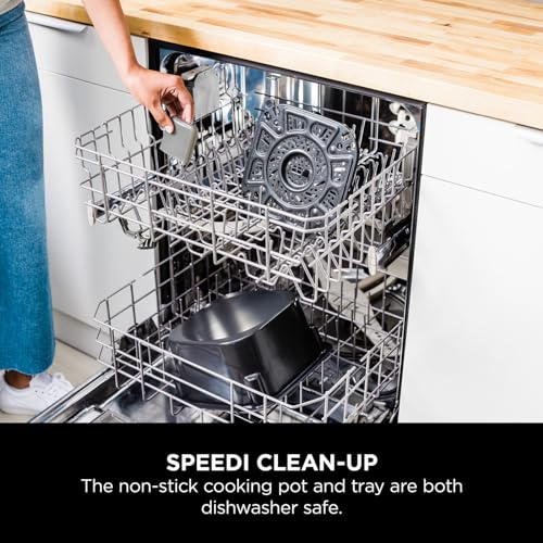 Ninja Speedi 10-in-1 Rapid Cooker, Air Fryer and Multi Cooker, 5.7L, Meals for 4 in 15 Minutes, Air Fry, Steam