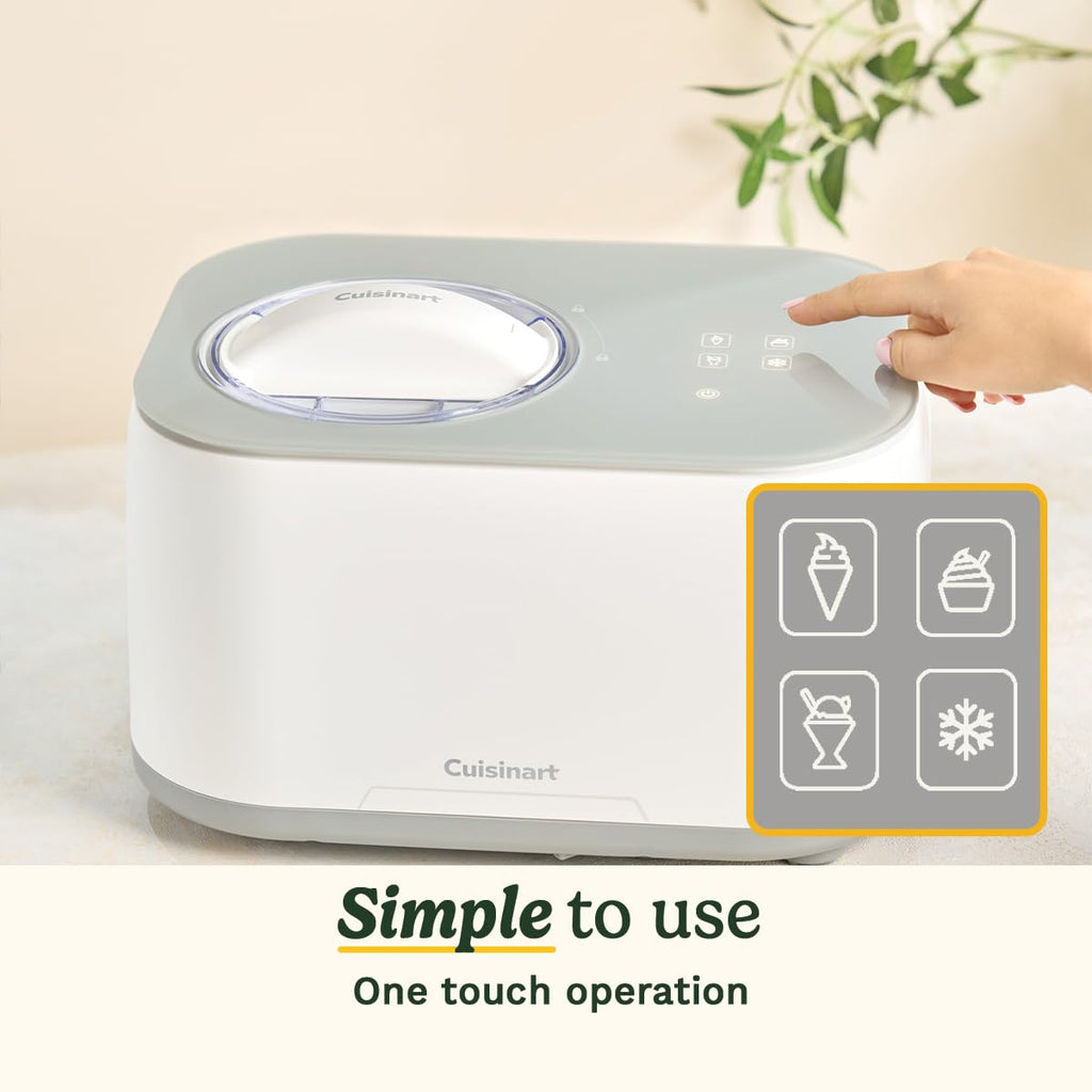 Cuisinart FreezeEase Ice Cream and Gelato Maker- Self freezing ice cream maker