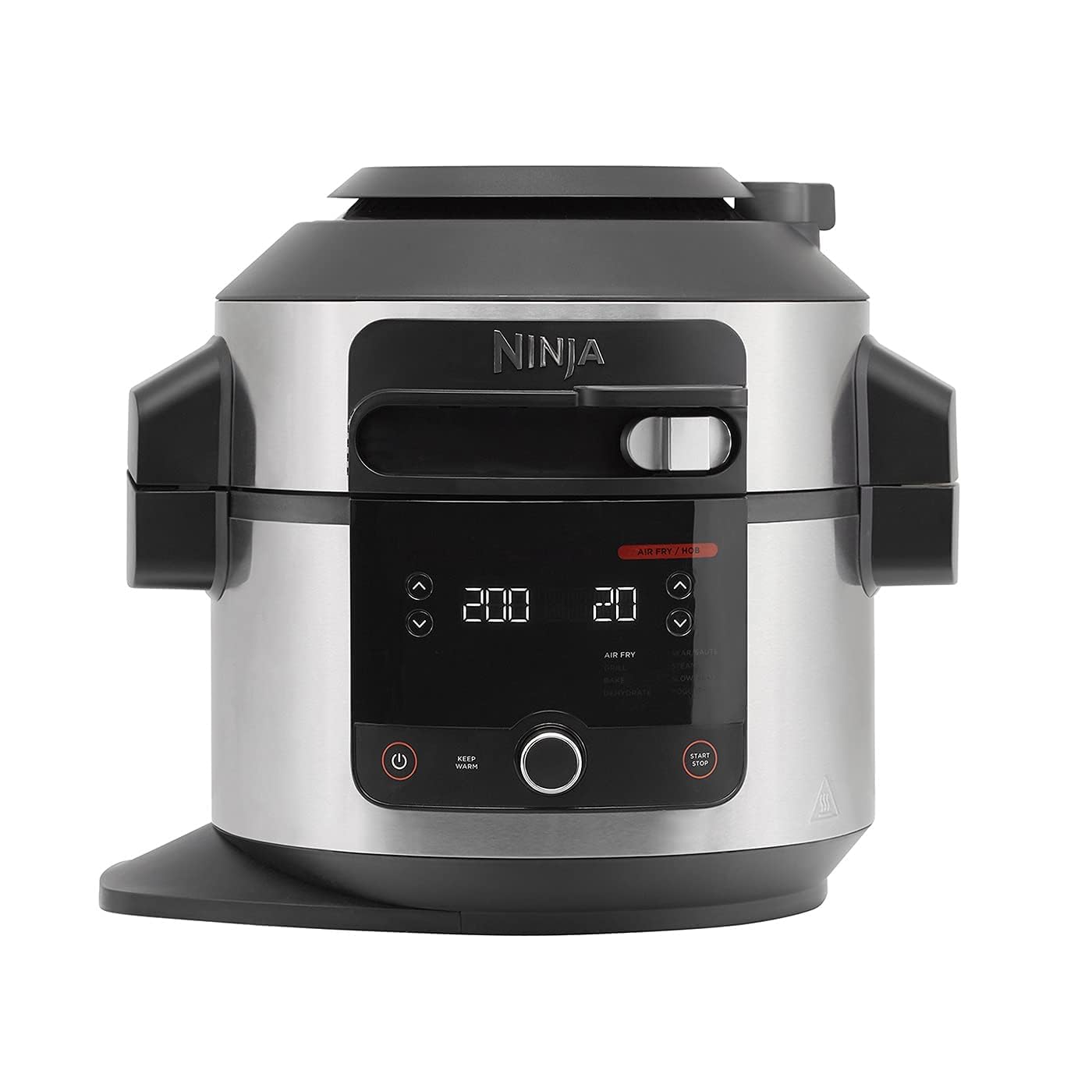 Ninja Foodi 11-in-1 SmartLid Multi-Cooker, 6L, Electric Pressure Cooker & Air Fryer, Layer Mains & Sides with Reversible Rack