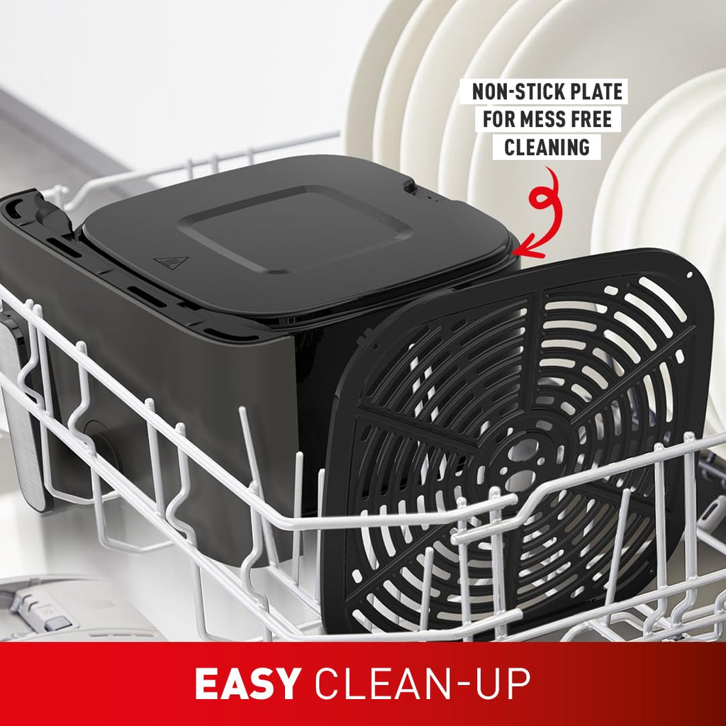 Tefal Easy Fry Mega Air Fryer, 7.5L Capacity (Serves Up to 8), 8 Preset Programs, Compact Design