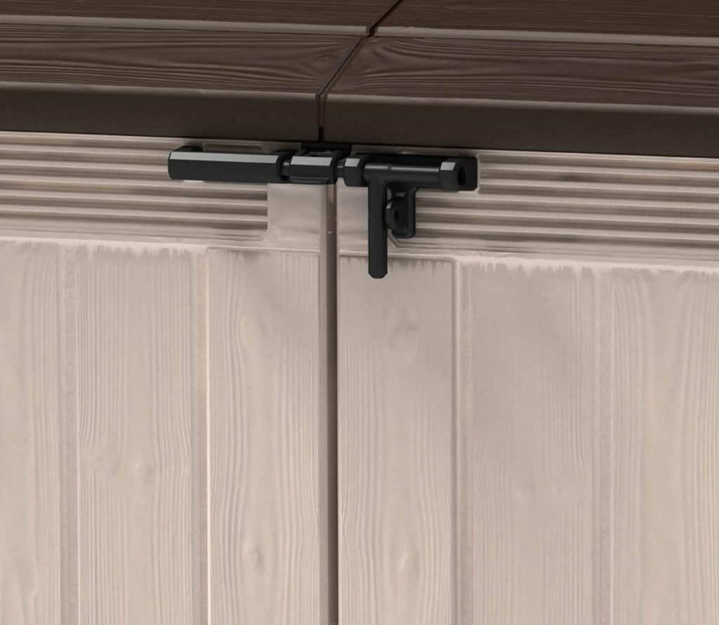 Keter Store It Out Ultra Outdoor Garden Storage Shed, 177 x 113 x 134 cm - Beige and Brown