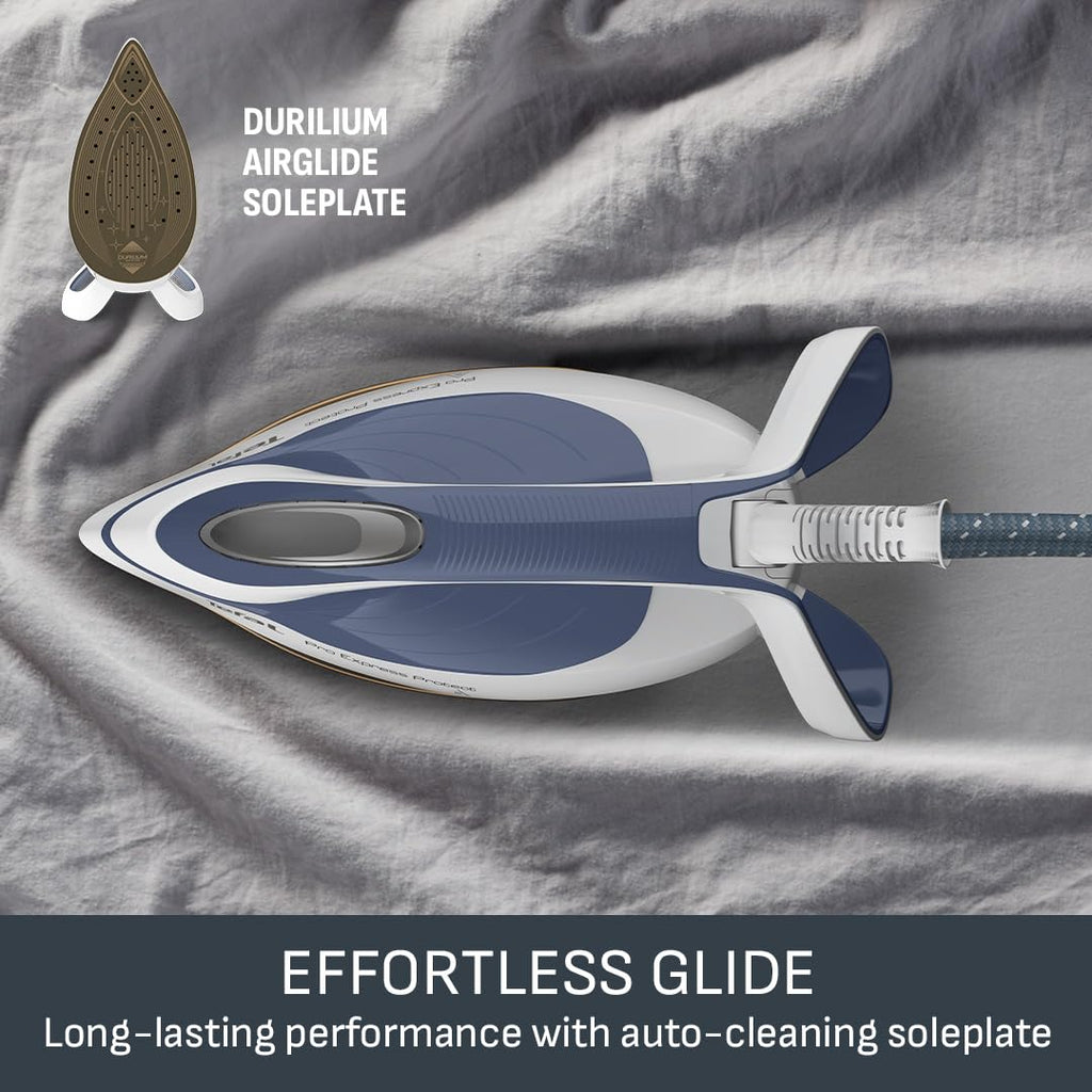 Tefal ProExpress Protect Steam Generator Iron, 7.5-Bar High Pressure, 560g/min Steam Boost