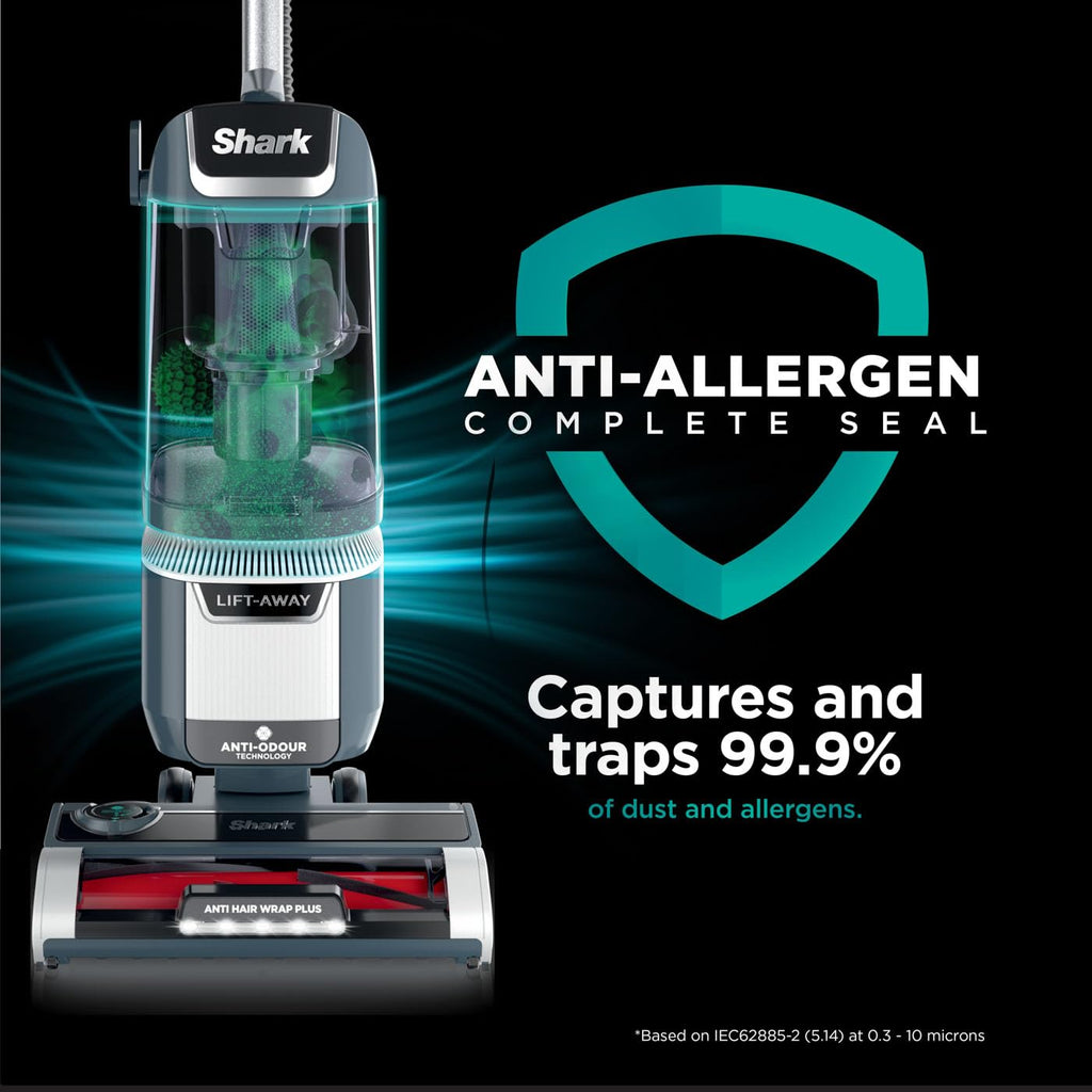 Shark Anti Hair Wrap Plus Upright Corded Pet Vacuum, 2.5L, Powered Lift-Away, Anti-Allergen Seal