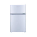 Cookology UCFF87SL 47cm Freestanding under counter Small Fridge Freezer in Silver