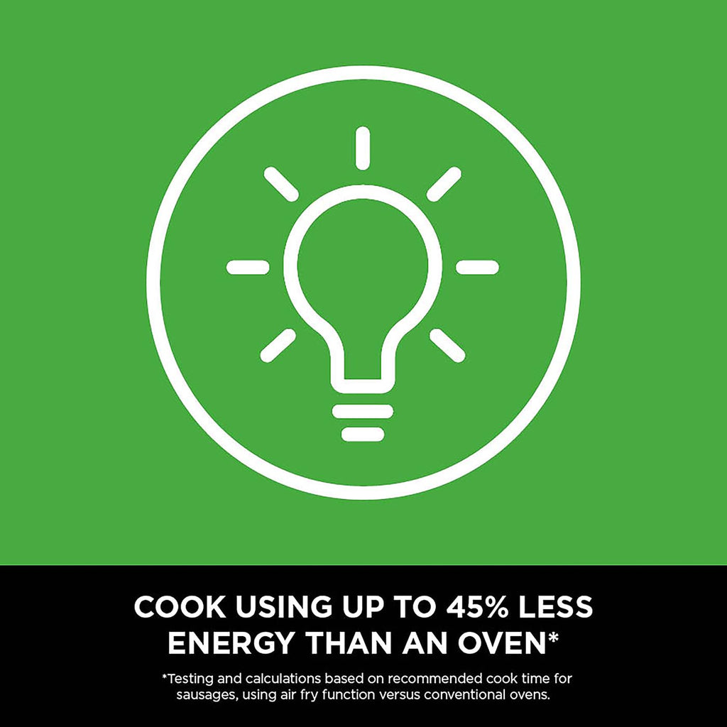 Ninja Foodi FlexDrawer Air Fryer, Dual Zone with Removable Divider, Large 10.4L Drawer, 7-in-1