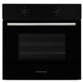 Russell Hobbs 70L, 60cm Wide, Single Electric Built-in Fan Oven and Grill in Black, 5 Oven Functions