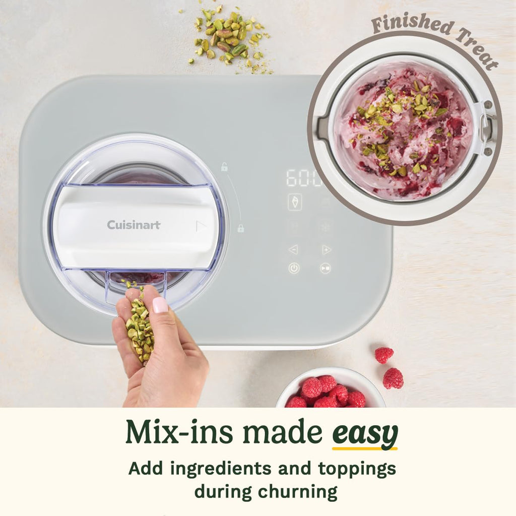 Cuisinart FreezeEase Ice Cream and Gelato Maker- Self freezing ice cream maker