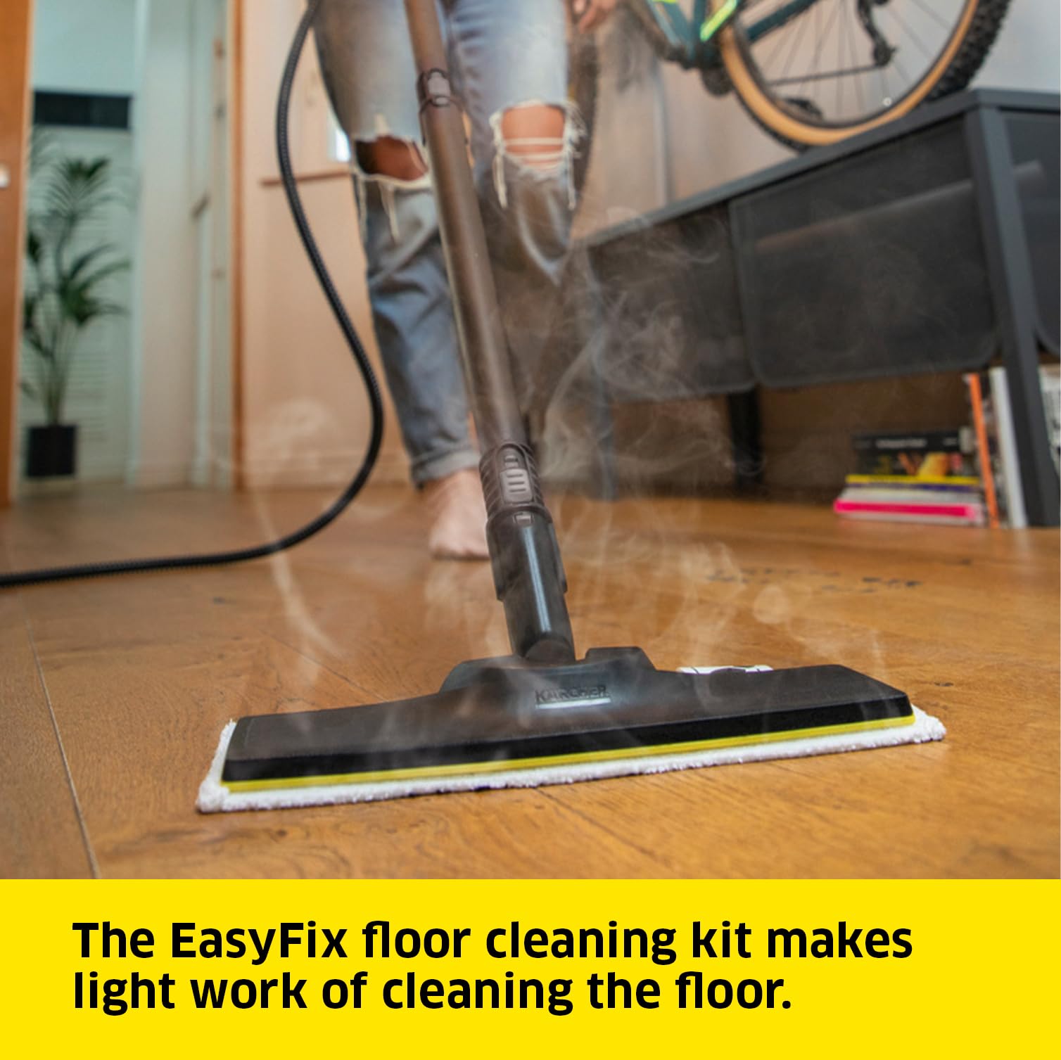 Kärcher Steam Cleaner SC 2 EasyFix, Steam pressure: 3.2bar, Heating time: 6.5min., Output: 1500 W