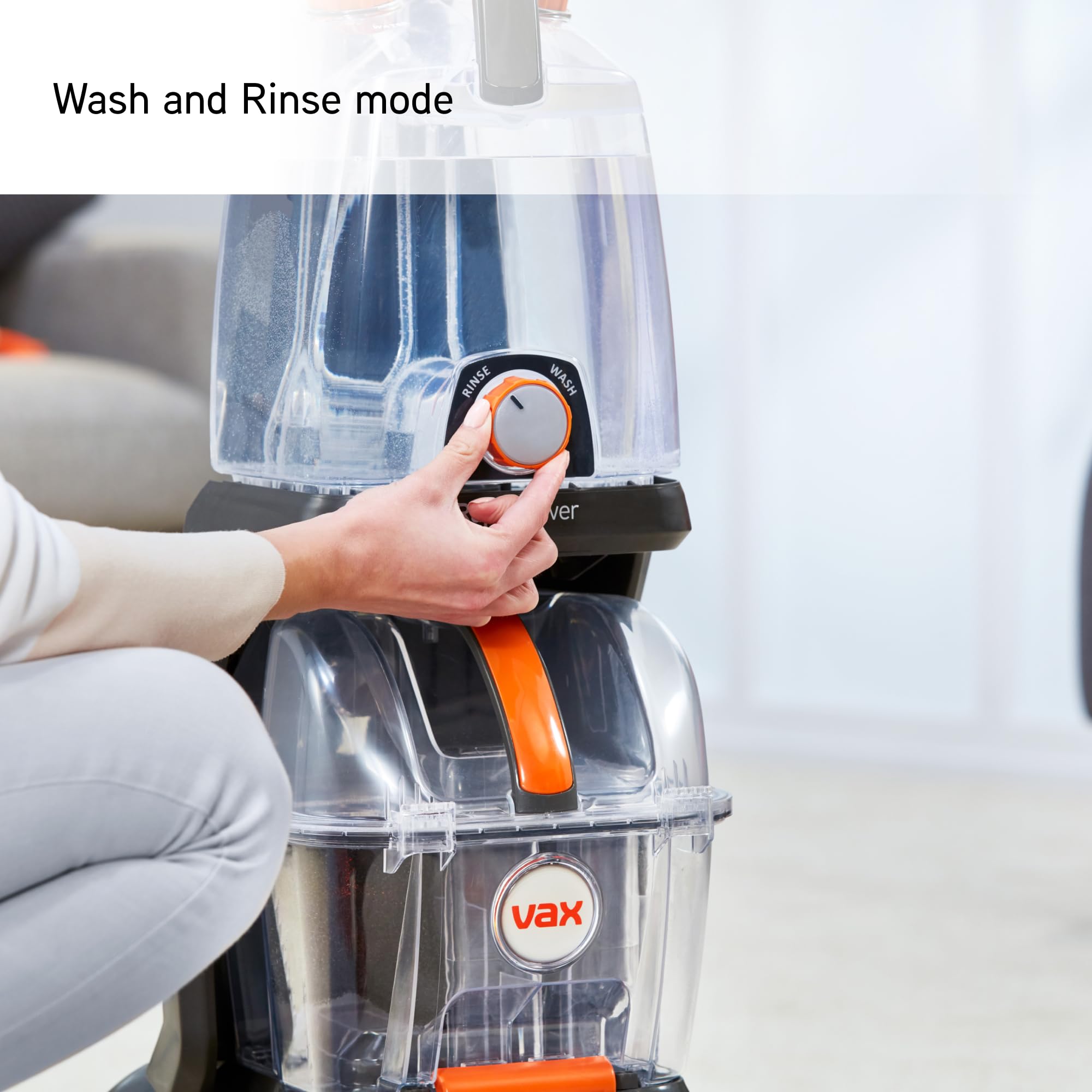 Vax Rapid Power Revive Carpet Cleaner | Deep Clean and Leaves Carpets Dry in less than 1hr