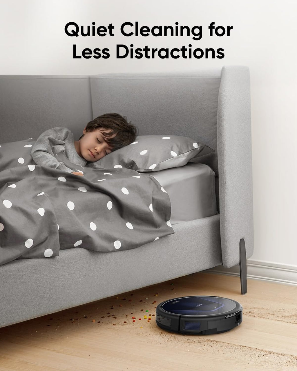 eufy G50 Robot Vacuum Cleaner with 4,000 Pa Strong Suction, Pro-Detangle Comb, Roller Brush