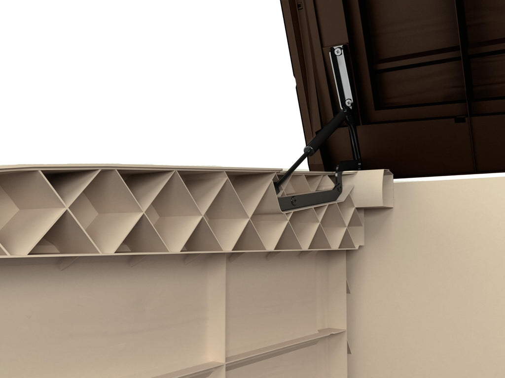 Keter Store-It Out Max Outdoor Garden Storage Shed, Beige and Brown, 145.5 x 82 x 125 cm (L x H x W)