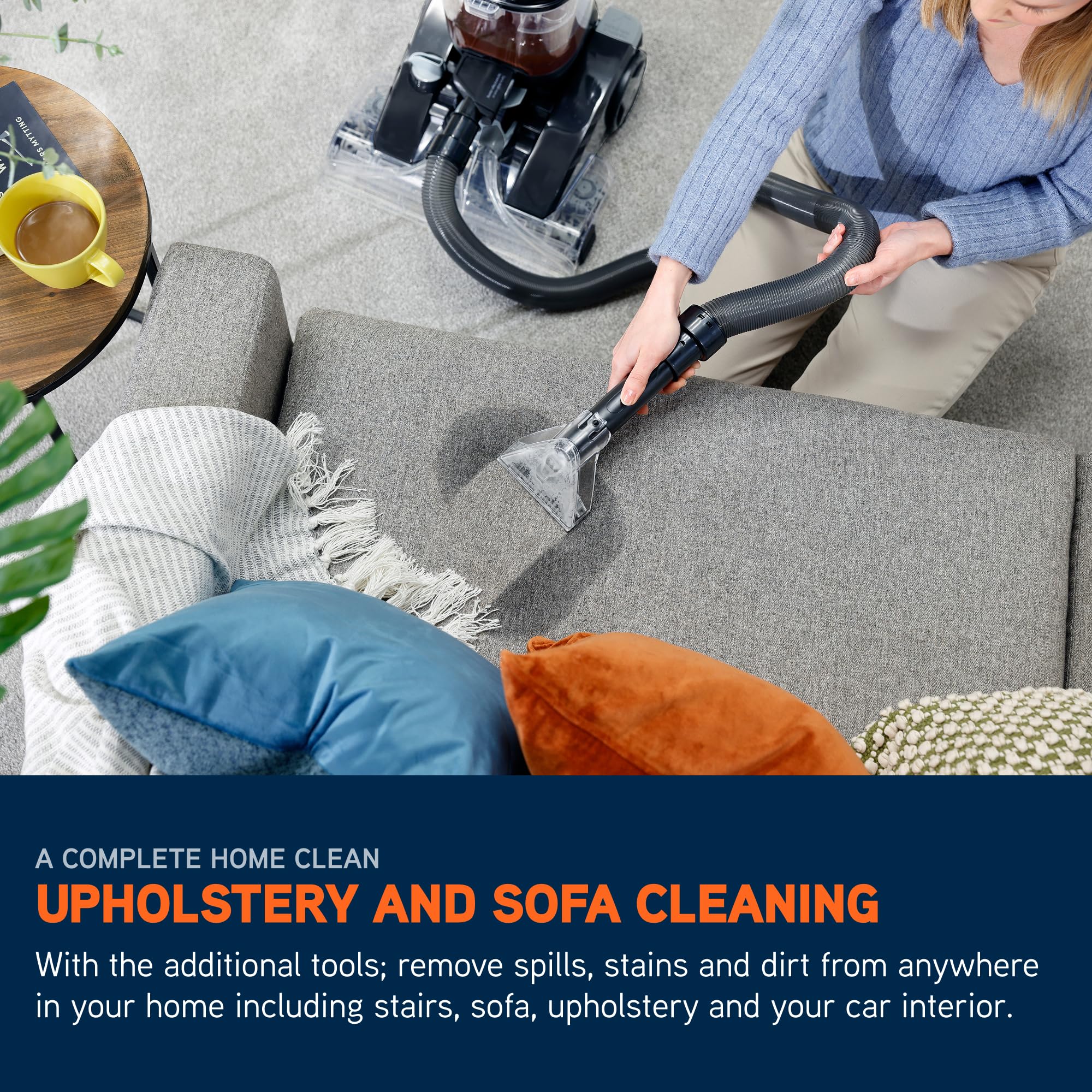 Vax Platinum Power Max Carpet Cleaner Machine, Rug, Upholstery, Car, Stair Upright Shampooer Washer